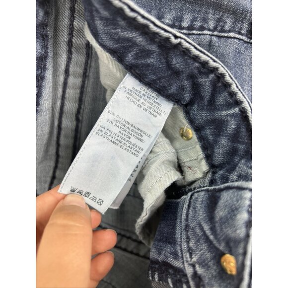 True Religion Womens Jeans Size 30 X 30 Super Skinny Blue Denim Blue - Picture 5 of 11